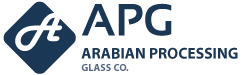 Arabian Processing Glass Sticky Logo